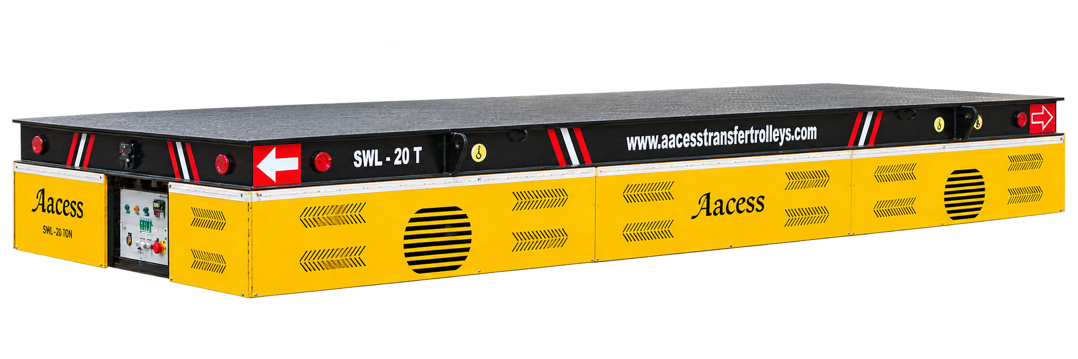 Aacess Battery Operated Trackless 35° Rotational Trolley