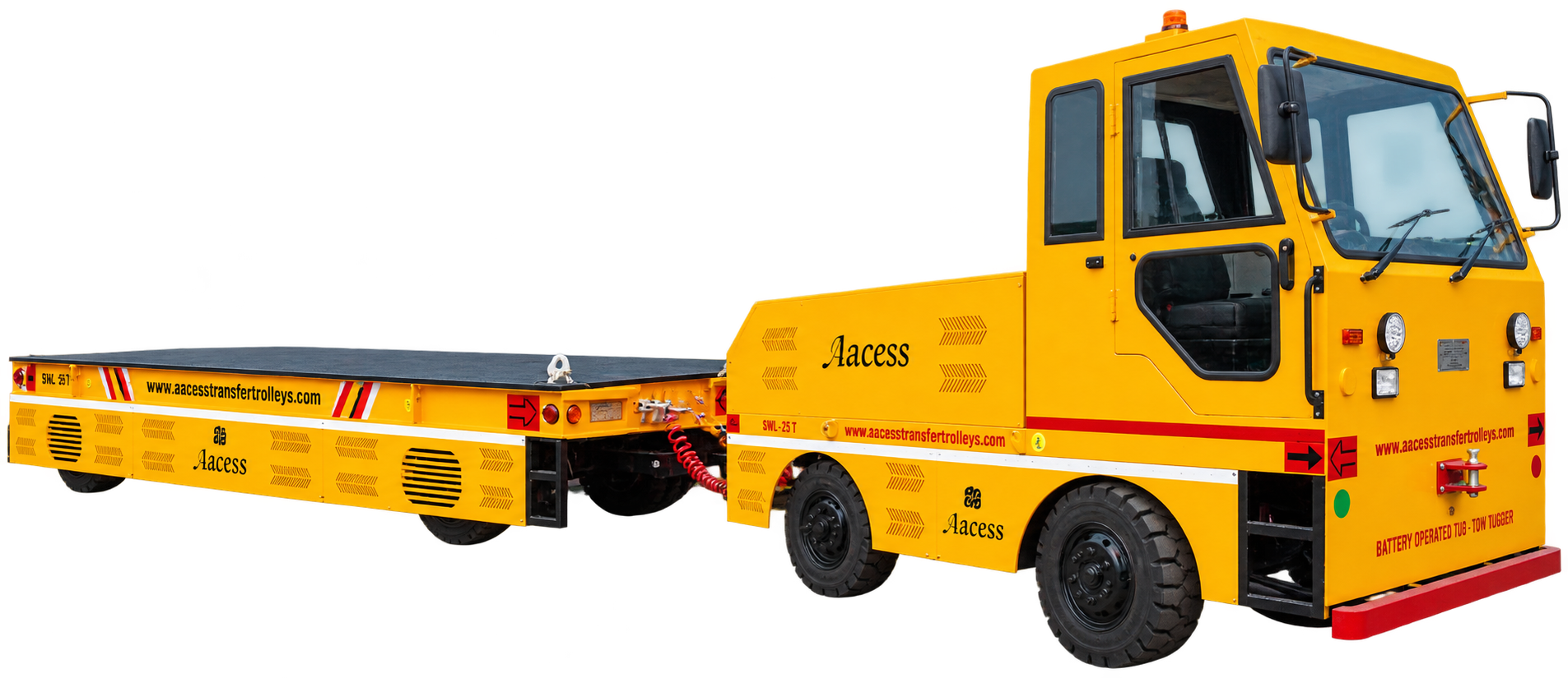 Battery Operated Coil Transfer Trolley