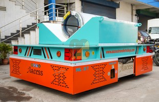 Battery Operated Coil Transfer Trolley