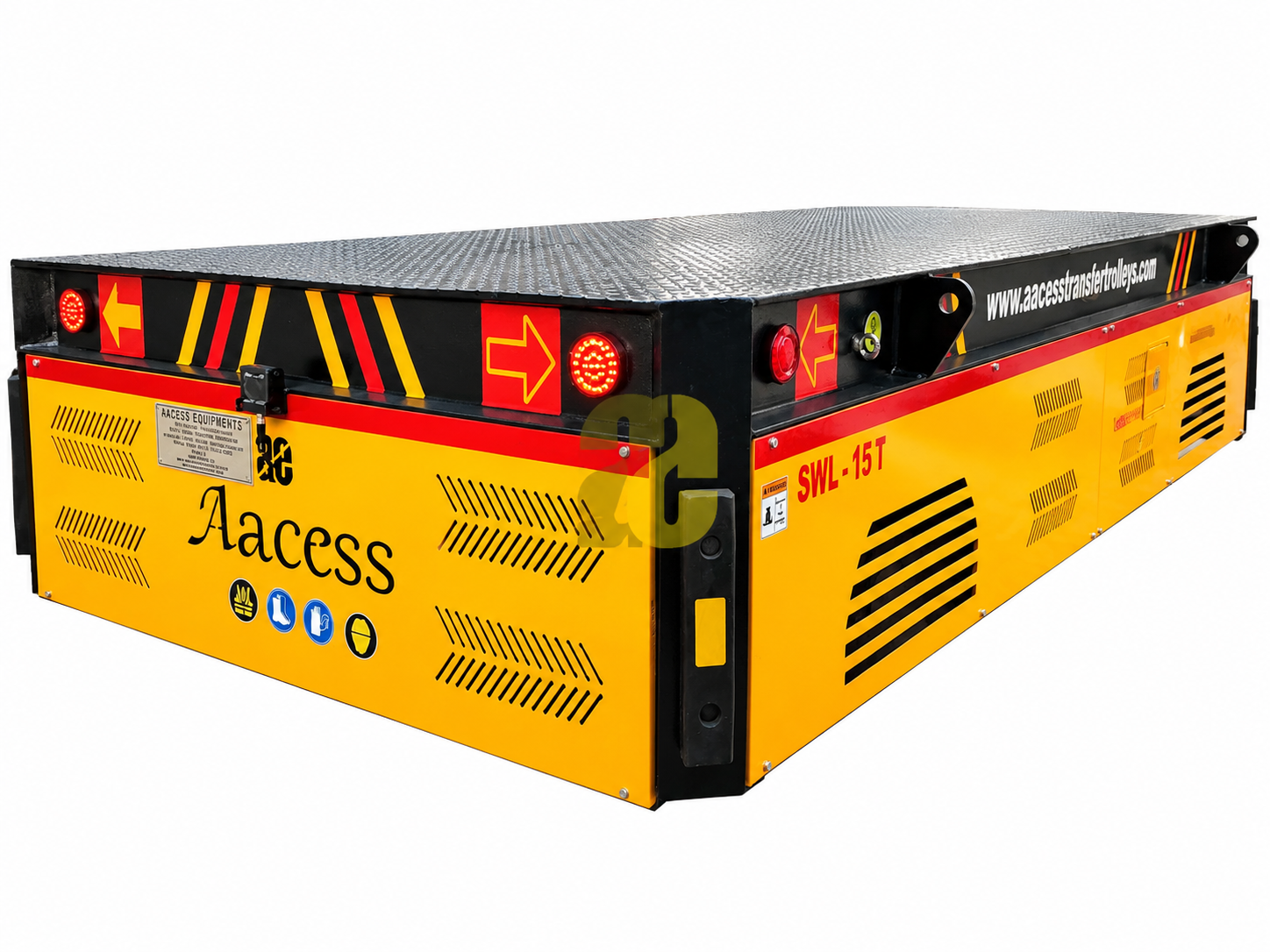 Aacess Battery Operated Trackless 35&deg; Rotational Trolley