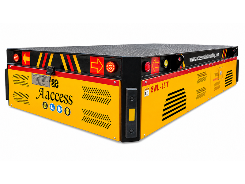 Aacess Battery Operated Trackless 35 degree Rotational Trolley