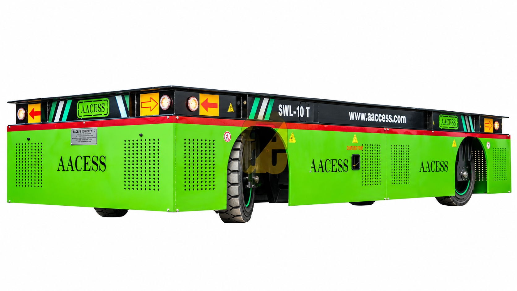 Aacess Battery Operated Trackless 35&deg; Rotational Trolley