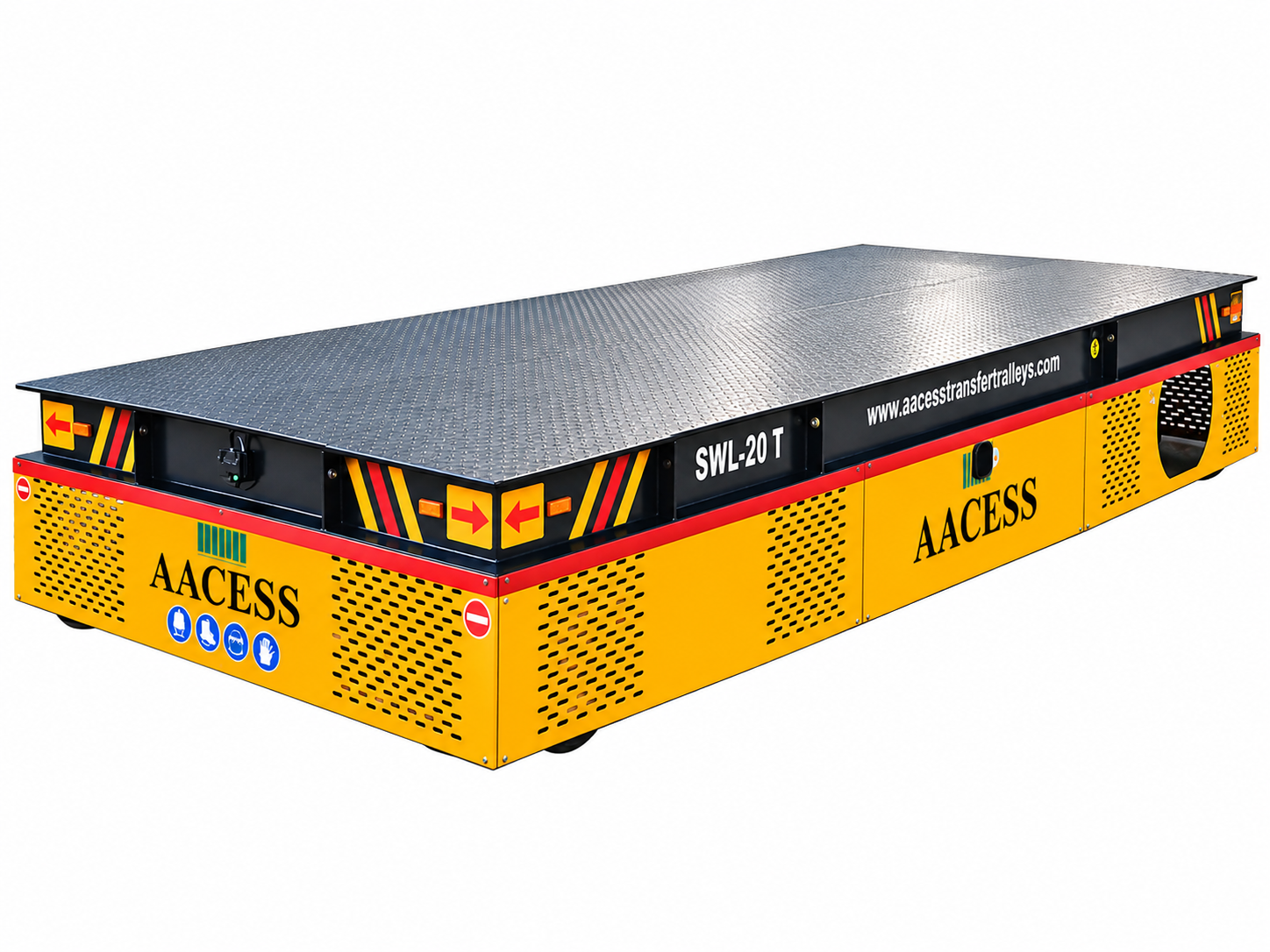 Aacess Battery Operated Trackless 35&deg; Rotational Trolley