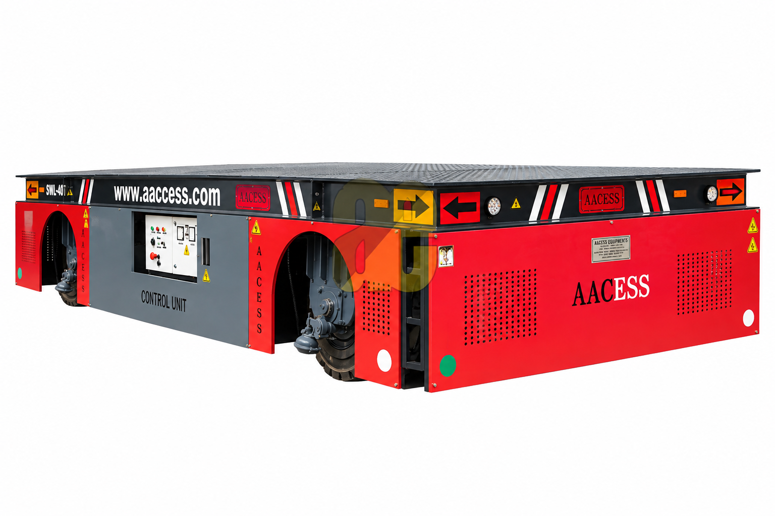 Aacess Battery Operated Trackless 35&deg; Rotational Trolley