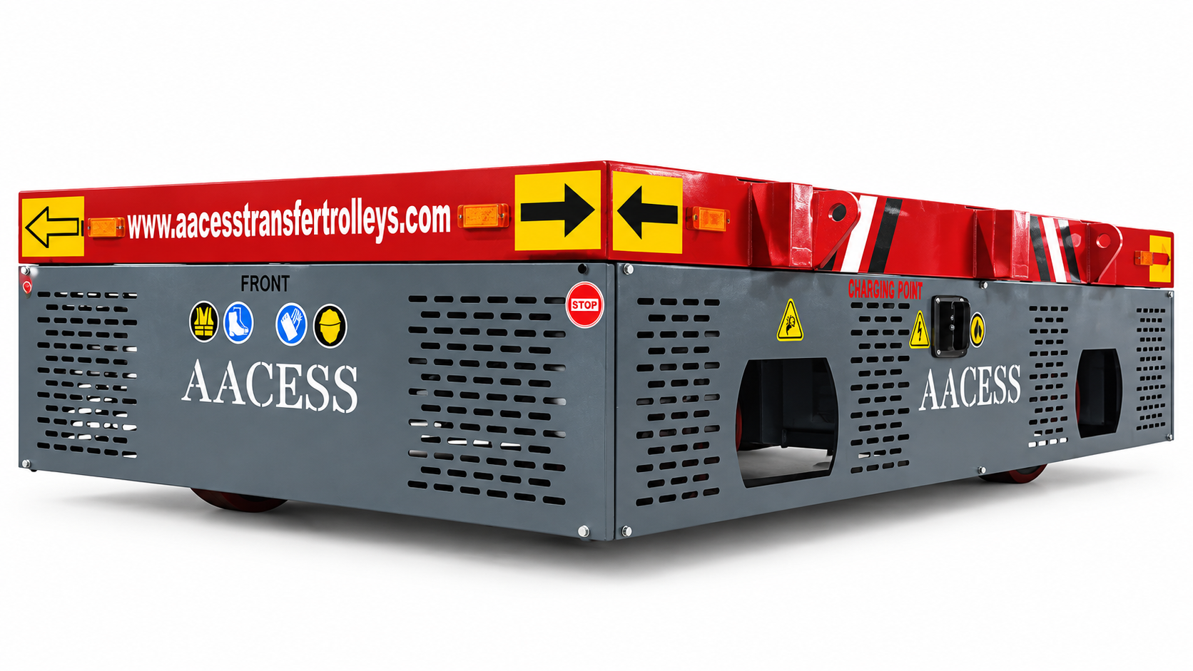 Aacess Battery Operated Trackless 90&deg; Rotational Trolley
