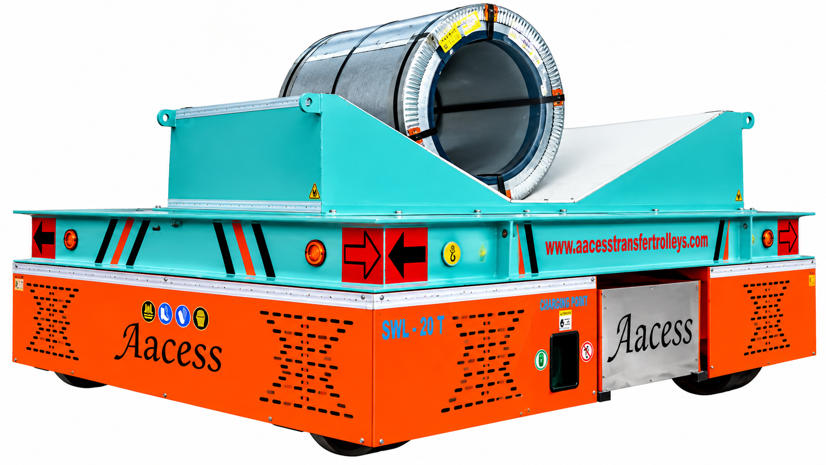 Aacess Heavy Duty Coil Transfer Trolley
