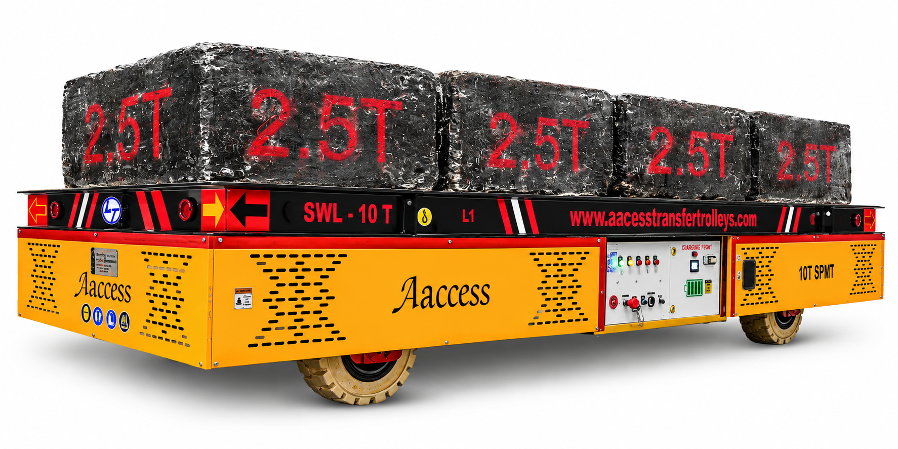 Aacess Battery Operated Omni Directional Trolley