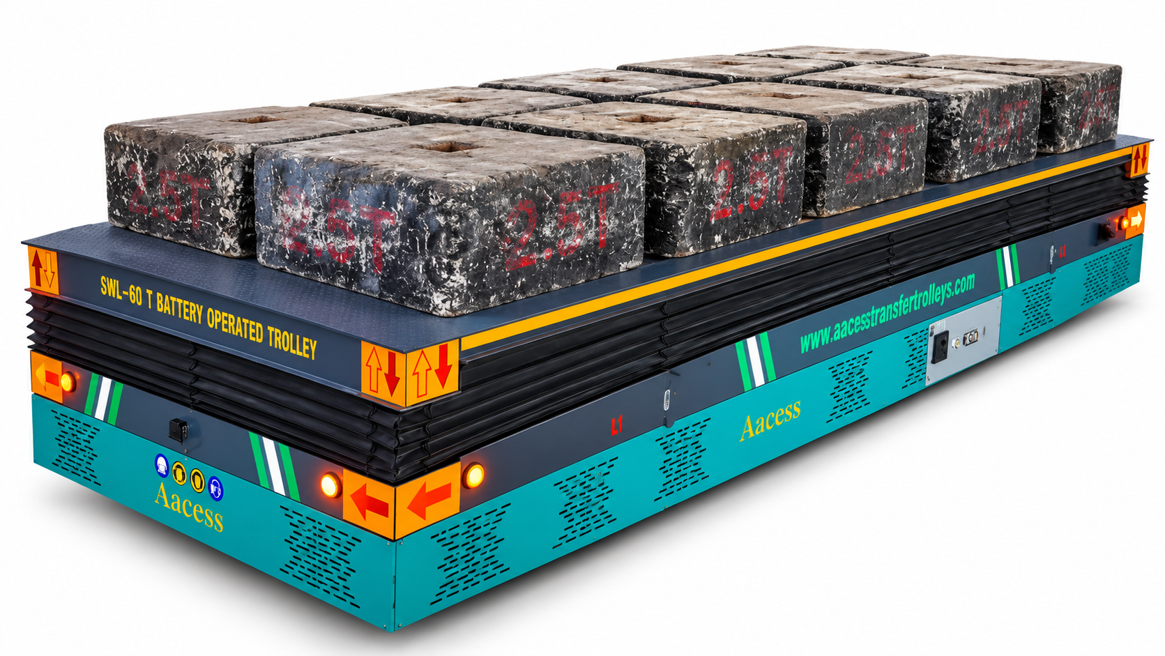 Aacess Battery Operated Omni Directional Trolley