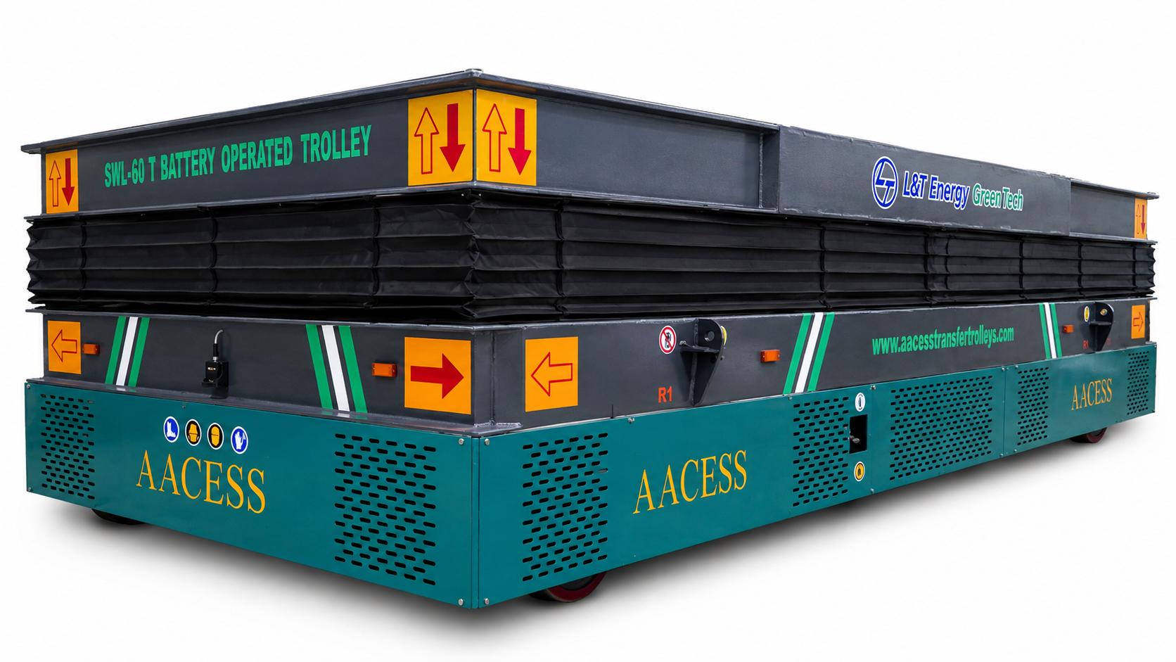 Aacess Battery Operated Omni Directional Trolley