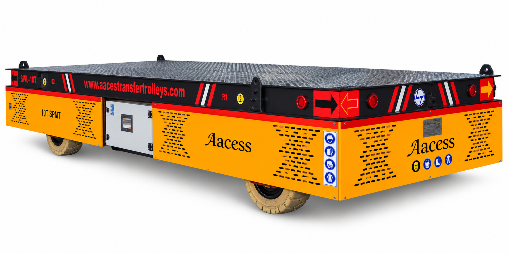 Aacess Battery Operated Omni Directional Trolley