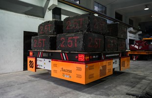 Battery Operated Omni Direction Trolley (90o Rotation)